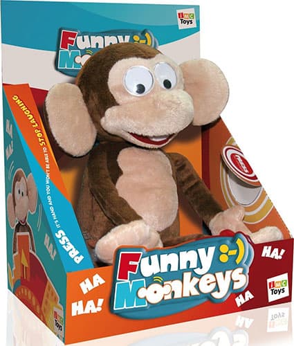 Plišani majmun koji se smeje IMC Toys 93980