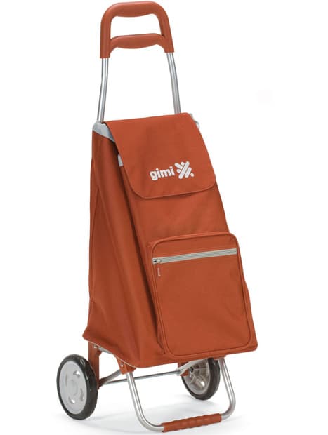 Torba za pijacu i kupovinu sa točkićima Gimi Argo Red 112014