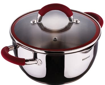 Bergner Šerpa sa poklopcem 3.5l Xena red BG-9827-RD
