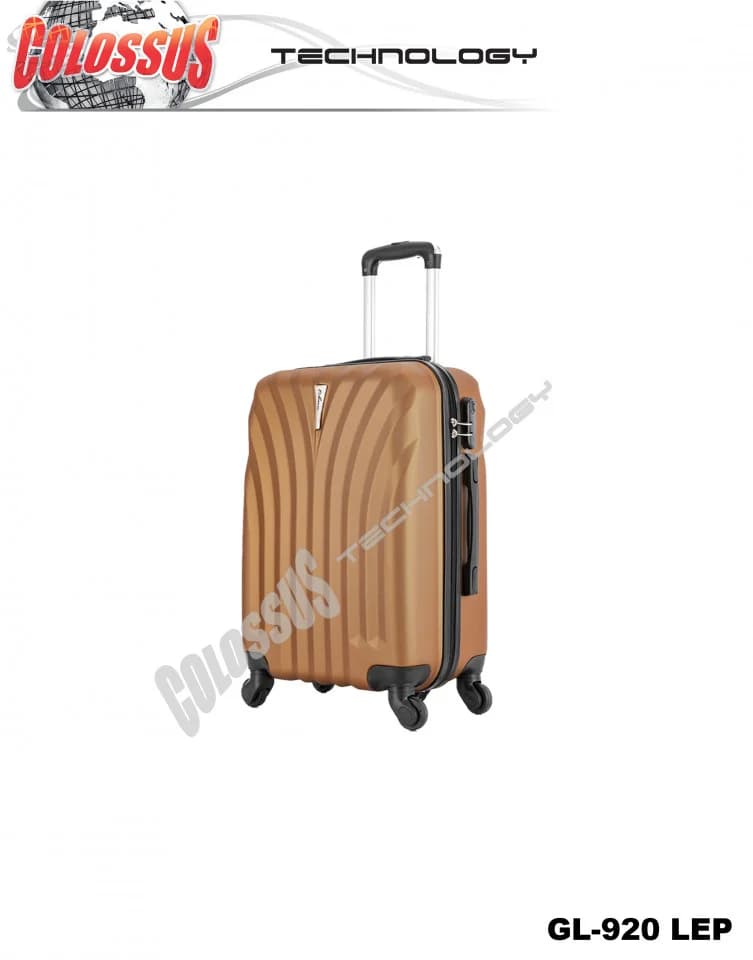 Kabinski Putni Kofer Colossus Line GL-920LEP braon
