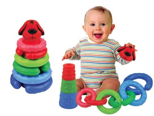 KsKids Aktiviti bebi igračka za slaganje Patrick KA10624