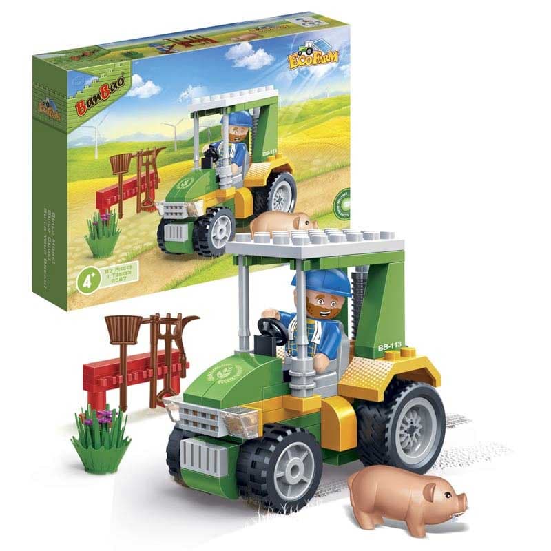 BanBao EcoFarm kocke Traktor 8587