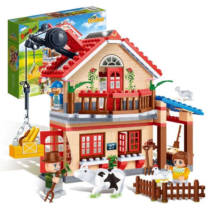 BanBao EcoFarm kocke Seoska kuća 8581