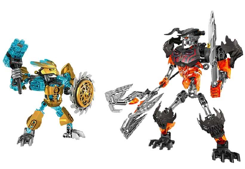 LEGO® Bionicle kocke - Dvoboj Mask Maker vs. Skull Grinder LE70795