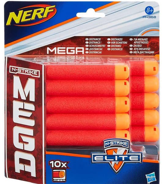 Nerf N-Strike Mega municija 10 komada A4368