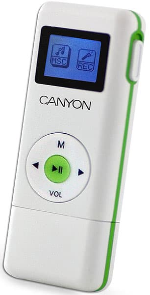Canyon MP3 player sa FM prijemnikom i diktafonom - 4 GB