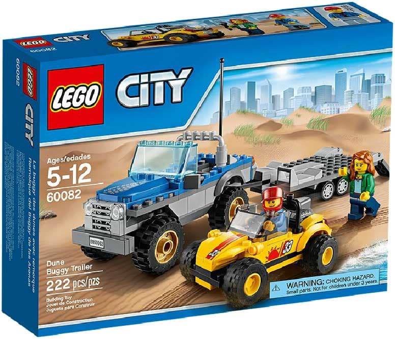 LEGO® City kocke Džip s prikolicom i bagi LE60082
