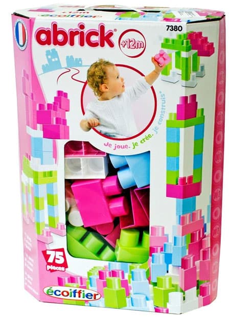 Ecoiffier Abrick Kocke u kutiji 75 komada SM007380