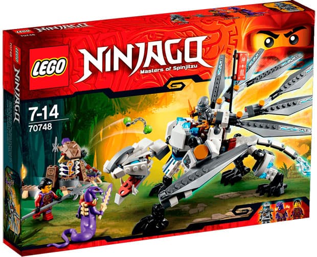 LEGO® NINJAGO kocke Titanium Dragon LE70748