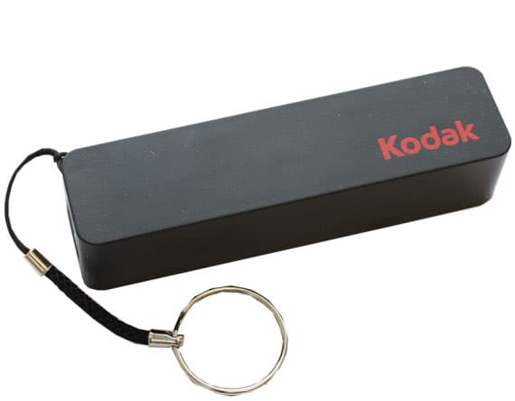 Kodak Power Bank pomoćna baterija za mobilne uređaje 2600 mAh crni 30411883
