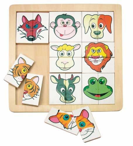WoodyLand - Puzzle za najmlađe: Likovi životinja 90312