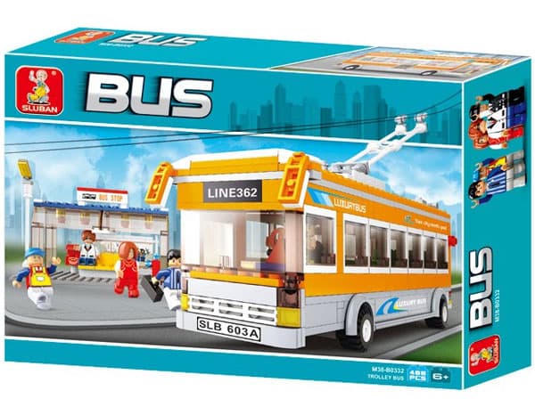 Sluban kocke Trolejbus 457 kom 6270668 263-M38B0332