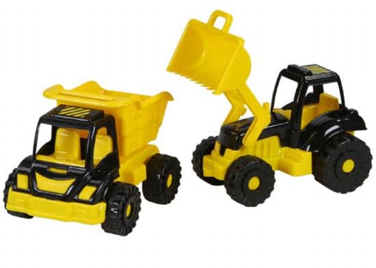 Mali kamion i bager set MGS 0817