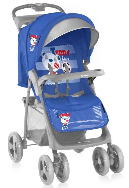 Bertoni Lorelli Kolica Foxy sa prekrivačem Blue Soccer