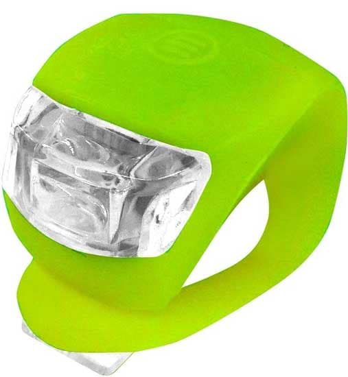 Zadnja LED bljeskalica Svetlo za bicikl Xplorer zelena 6234