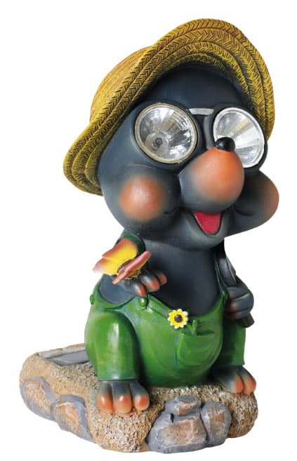 Baštenska solarna lampa - krtica