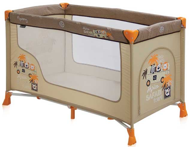 Bertoni Lorelli Prenosivi krevetac Nanny Beige Safari Tours