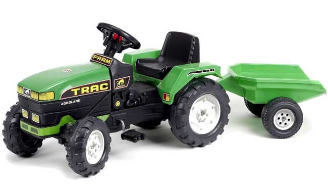 Falk Toys Dečji traktor na pedale sa prikolicom 876A