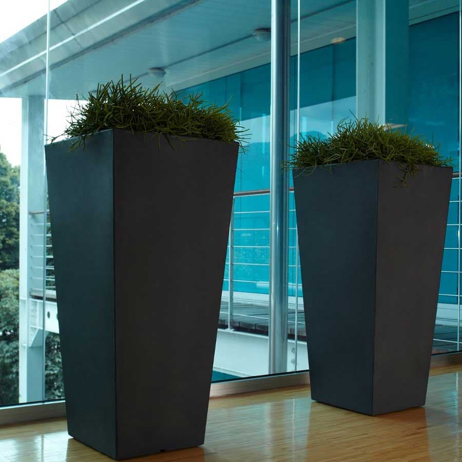 Visoka saksija Evolution Matt Eros 80cm Black