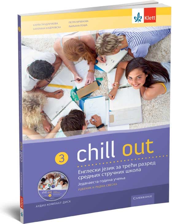 KLETT Chill out 3, udžbenik i radna sveska
