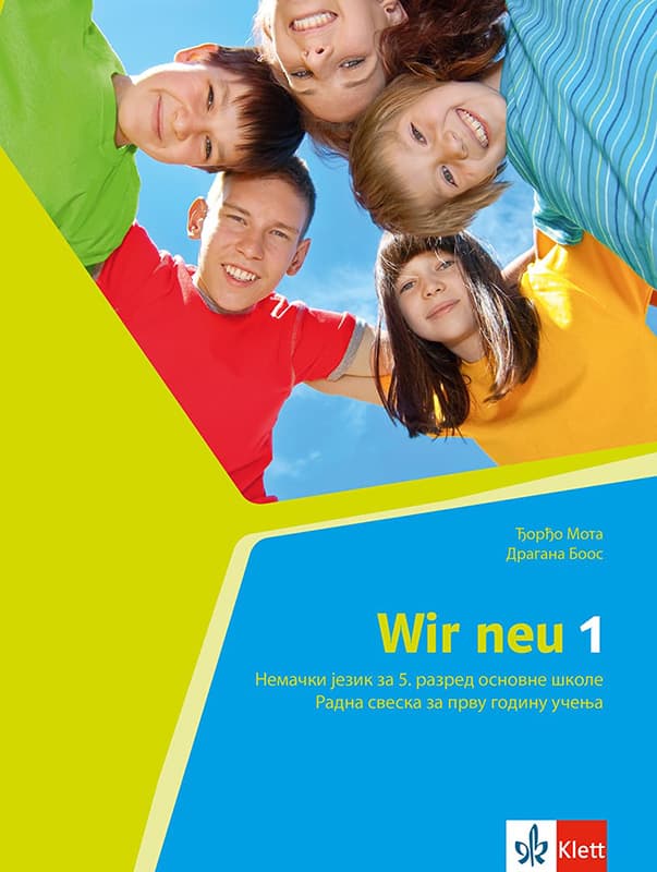 KLETT Nemački jezik 5, WIR NEU 1, radna sveska za peti razred