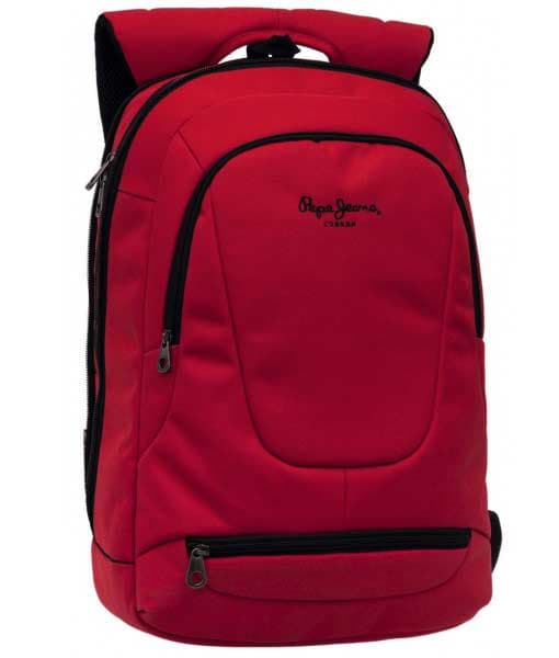 Pepe Jeans Ranac za školu / laptop 47cm Oxford Red