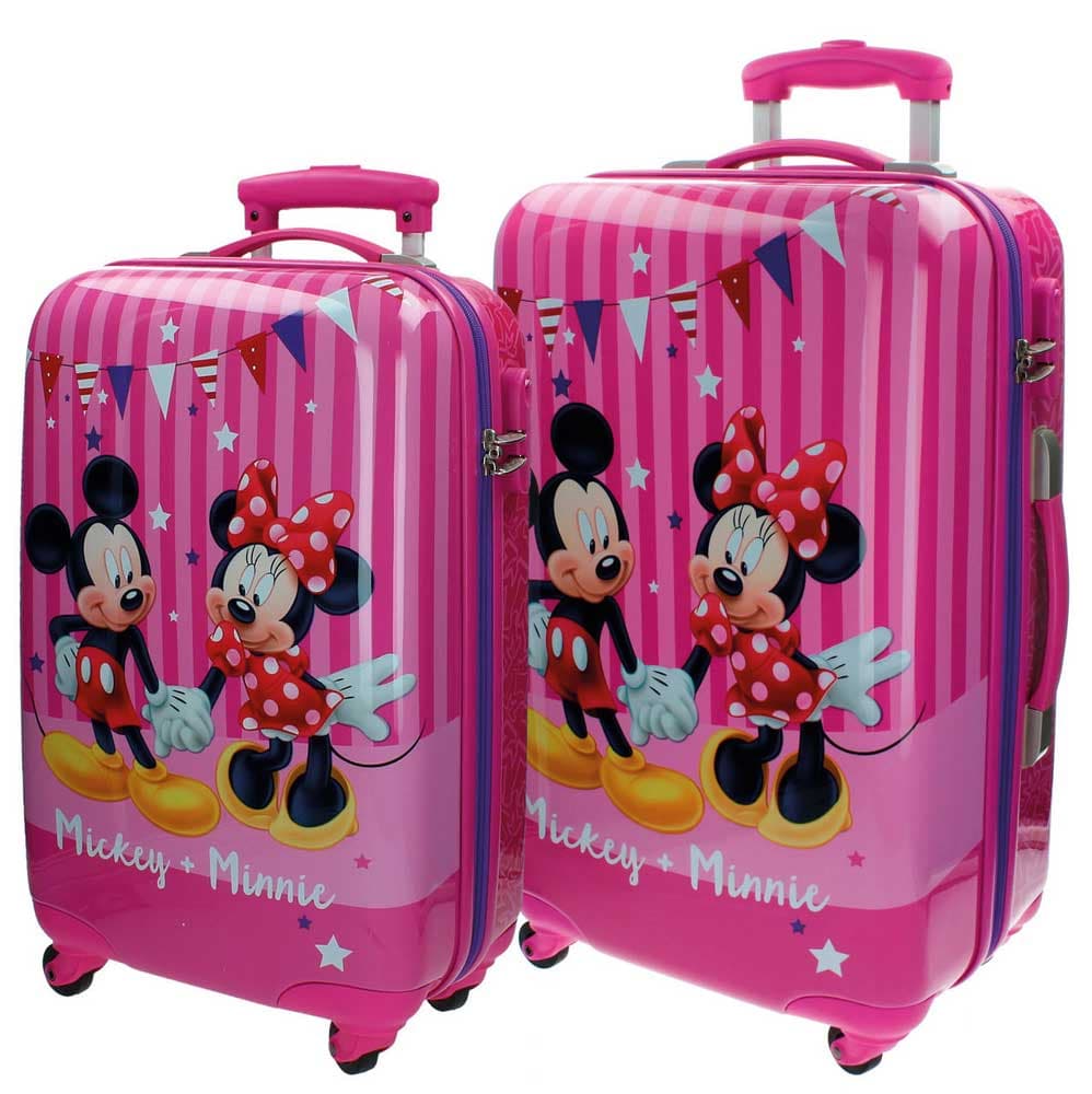 Disney Dečiji putni koferi - set - Mickey + Minnie