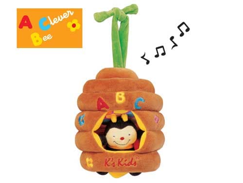 KsKids Igračka za krevetac Muzikalna pčelica
