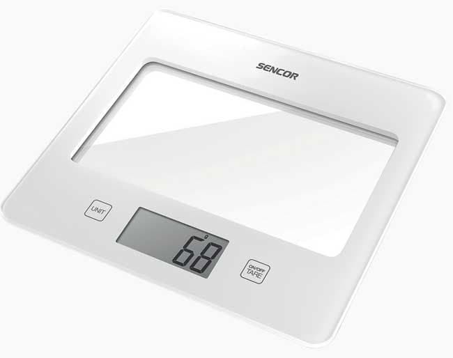 Kuhinjska vaga Sencor SKS 5020WH