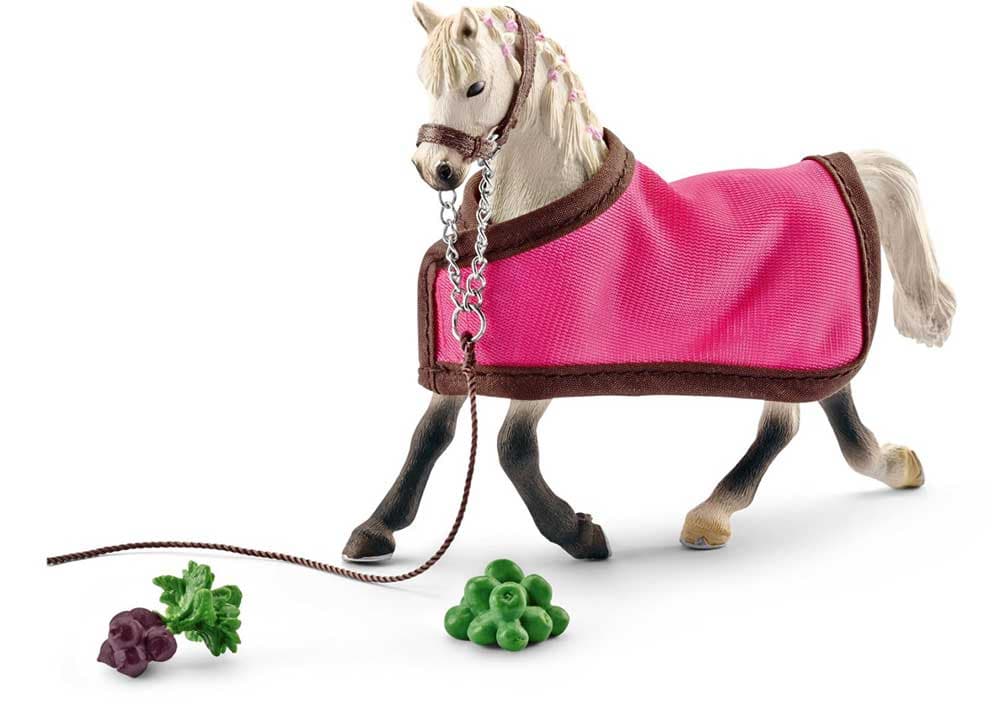 Schleich Domaće životinje - Arapski konj sa opremom