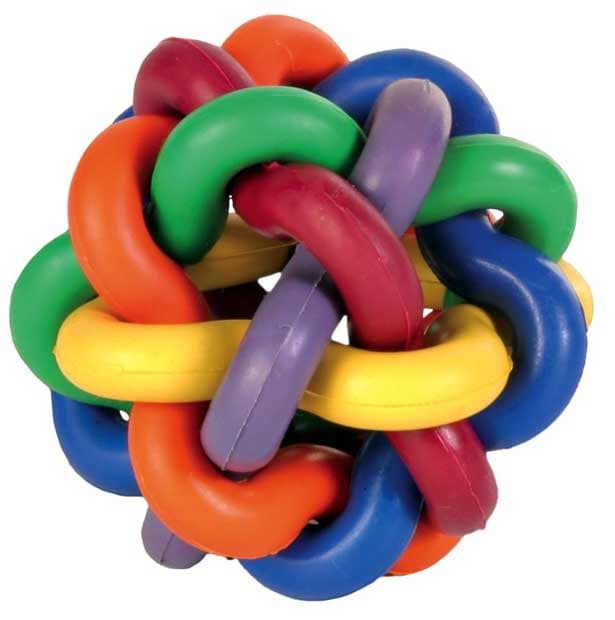 Lopta za pse u čvoru Trixie 10cm