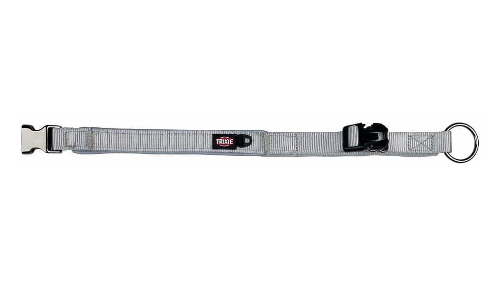 Ogrlica za pse široka veličina L-XL Trixie Expiriance Silver 10390