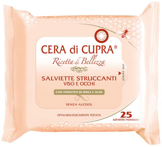 Cera di Cupra Vlažne maramice za čišćenje lica i skidanje šminke 25kom