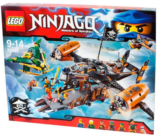 LEGO® NINJAGO kocke Misfortunes Keep LE70605