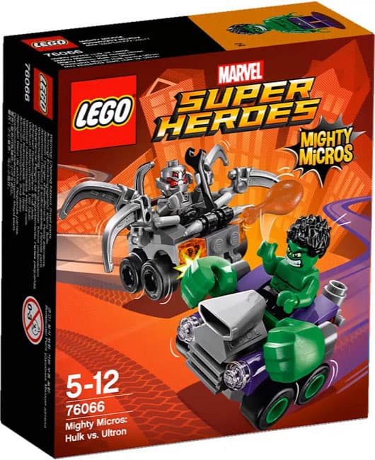 LEGO® Super Heroes Kocke Mighty Micros Hulk i Ultron LE76066