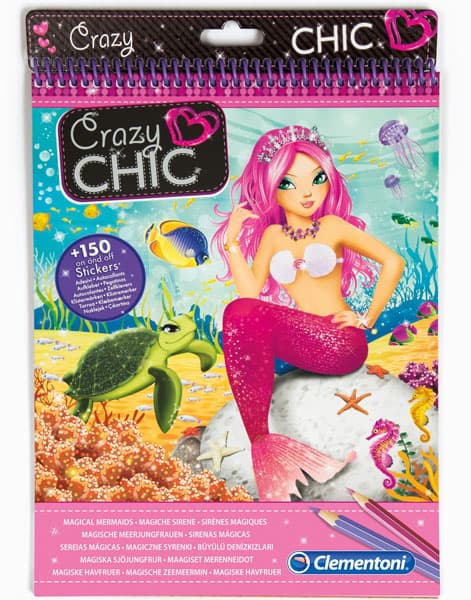 Clementoni Crazy Chic Kreativni blok Sirene CL15787