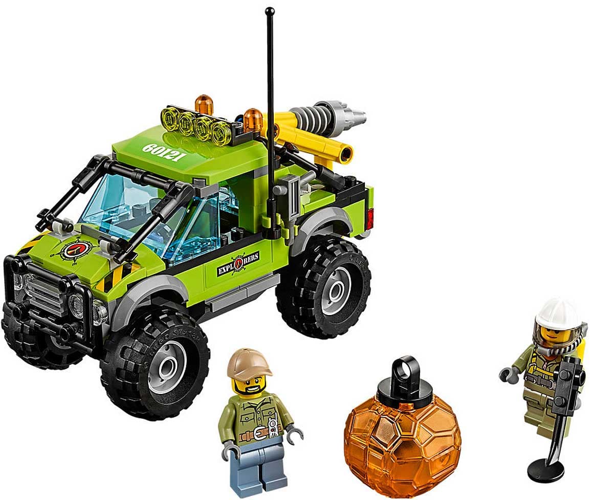 LEGO® City kocke Vulkani - Istraživački džip 60121