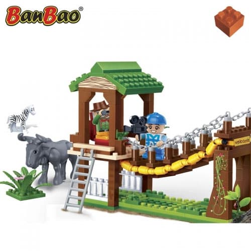 BanBao kocke Safari most sa osmatračnicom 6658