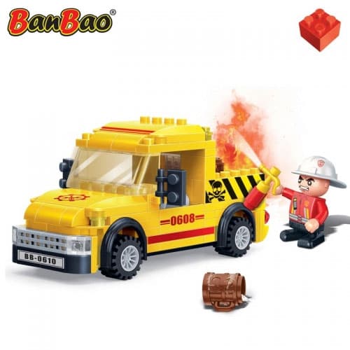 BanBao kocke Vatrogasno vozilo 7108