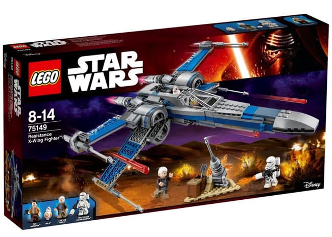 LEGO® kocke STAR WARS™ Resistance X-Wing Fighter LE75149
