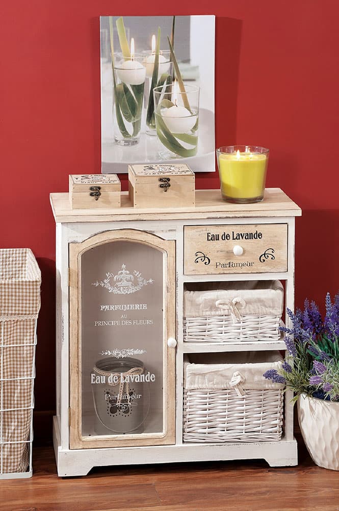 Vintage Vitrina - Komoda Jolly Casa 61 x 28 x 63 cm