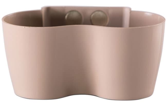 Saksija sa magnetom za malo cveće Magnetika Twin bež