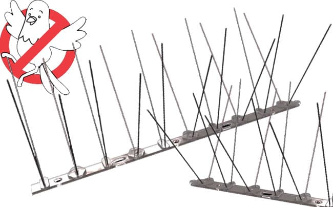 Zaštita od ptica AB Spike Klima Set