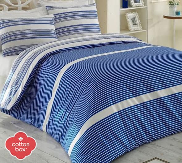 Posteljina Cotton Box Classic Stripe Singl