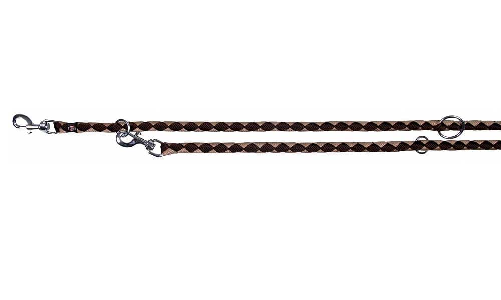 Trixie Cavo Podesivi povodac za pse L-XL brown/beige 14365