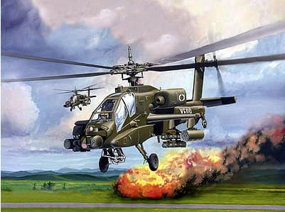 Revell Maketa aviona AH-64 Apache MiniKit - RV100