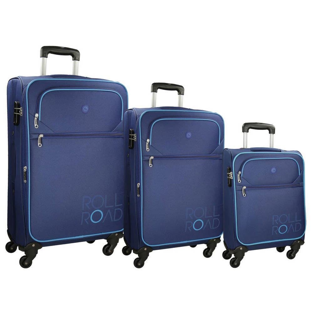Putni koferi 55cm 68cm 79cm Movom Chelsea Roll Road Blue 50.294.62