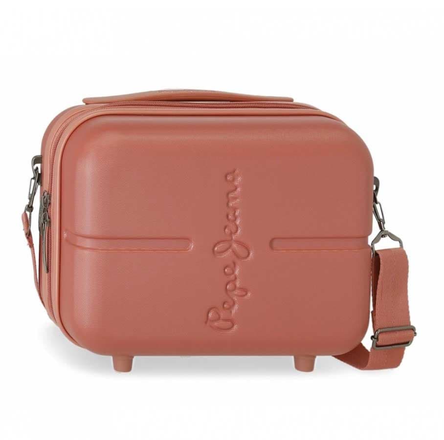 Kofer neseser za kozmetiku i šminku Pepe Jeans Highlight terracotta 76839