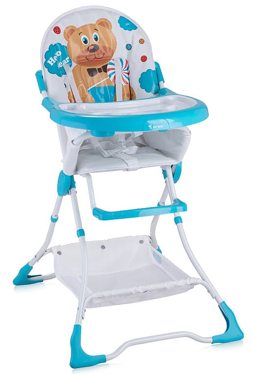 Lorelli Stolica za bebe Bravo Blue Hello Bear 10100061718