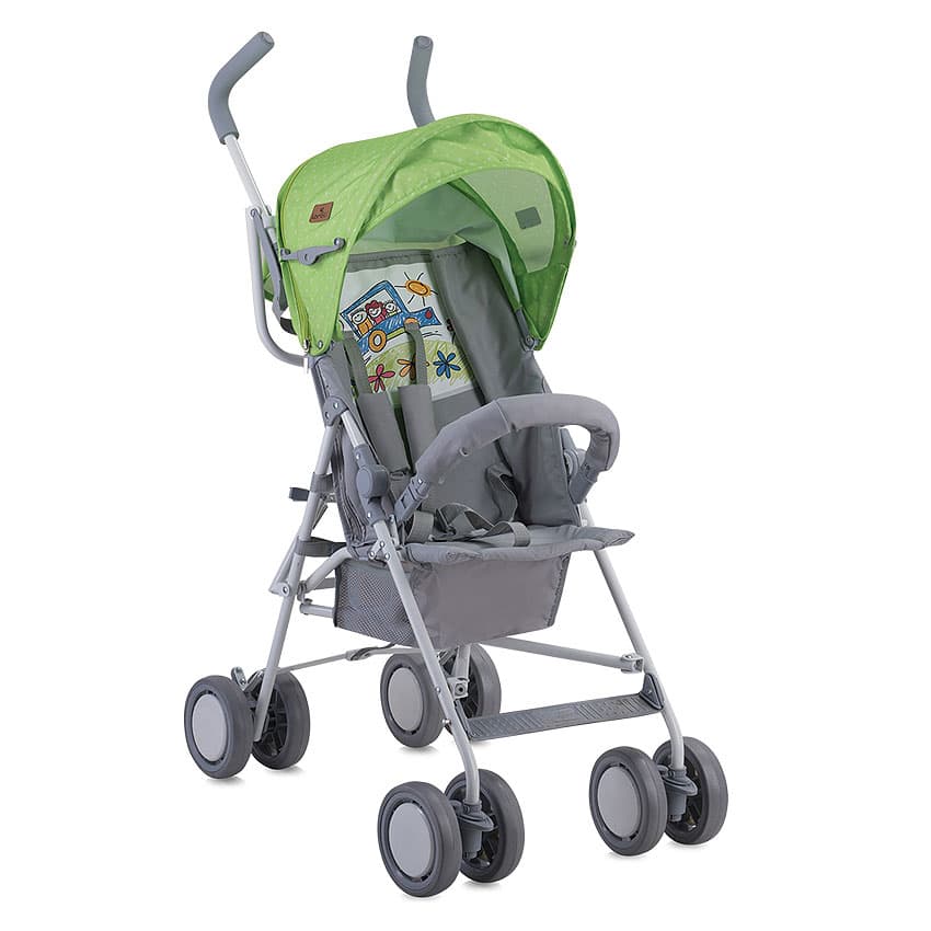 Kišobran kolica za bebu Lorelli Trek Green Grey Car 10020881714